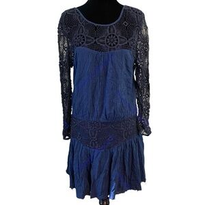 Free People dress navy Size 12